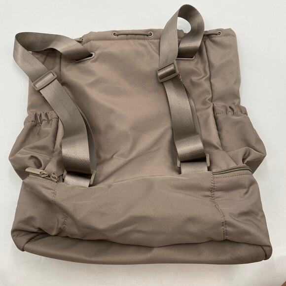 Beyond Yoga taupe convertible gym bag backpack main image 7